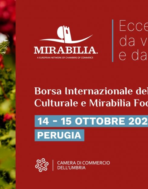 È tutto pronto per la XII Borsa del Turismo Culturale e l’VIII Mirabilia Food&Drink